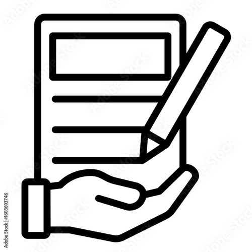 Project Proposal  Icon Element For Design
