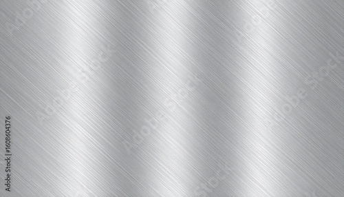 Wallpaper Mural Seamless brushed metal plate background texture. Tileable industrial dull polished stainless steel, aluminum or nickel finish repeat pattern.  Torontodigital.ca