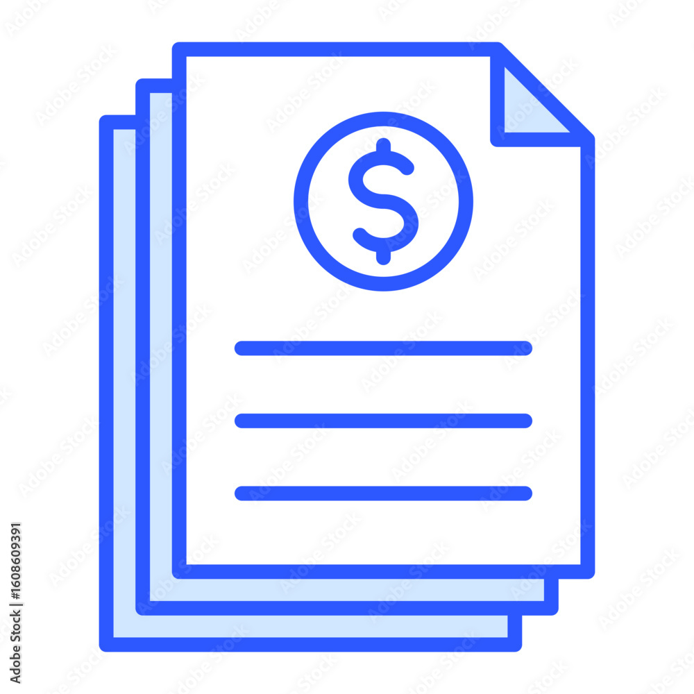 Business Report Icon Business Report Icon