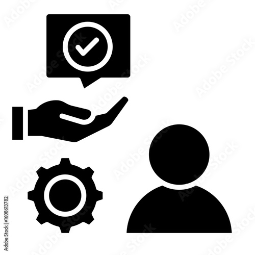 Business Advice  Icon Element For Design
