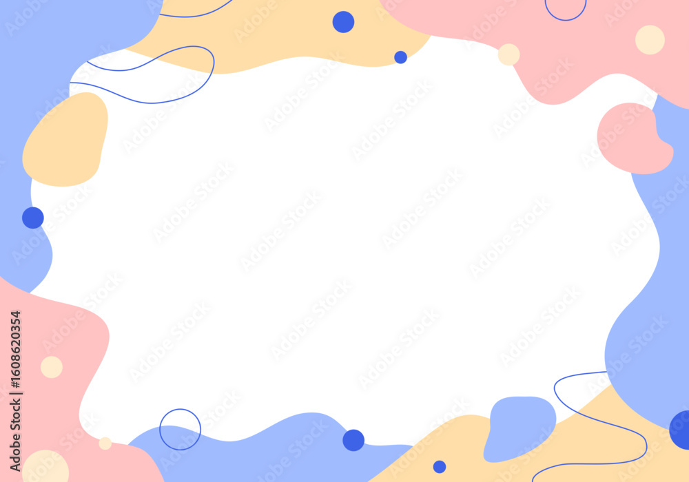 Obraz premium Colorful cute abstract background