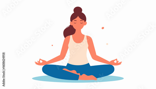 Find inner peace with mindful meditation yoga poses for stress relief and wellness promotion today