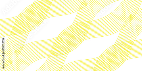 Pasta background, spaghetti abstract geometric pattern. Macaroni yellow poster. Wavy abstract pattern. Pasta vector illustration VECTOR EPS10