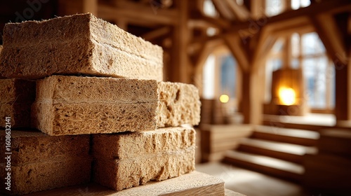 Hemp Insulation Blocks, Eco-Friendly Building Material