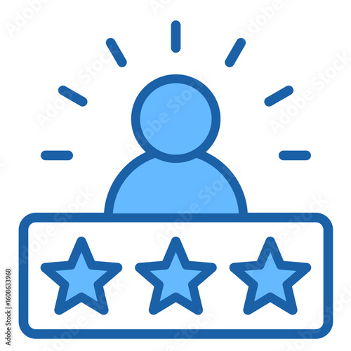 Client Satisfaction  Icon Element For Design
