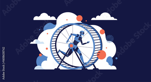 Understanding the concept of perpetual motion machines and their impact on scientific discovery through conceptual illustration