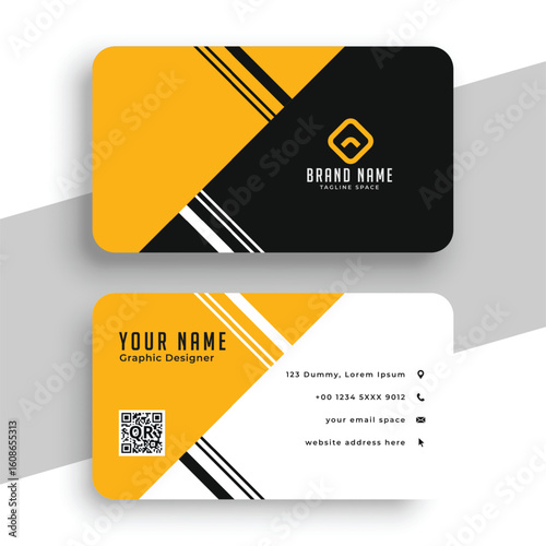 stylish professional business card template a perfect company stationery
