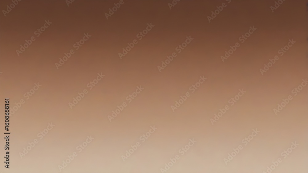 Obraz premium Bold bold color gradient background in mocha mousse tone with subtle film grain and light-leak retro effect, high-contrast minimalist backdrop, no object, Generative Ai 