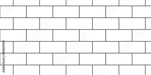 Pavement seamless mosaic stone concrete wall surface tiles. subway vector block rock white brick wall texture background.	
