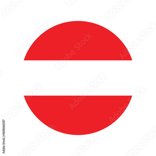 austria flag button