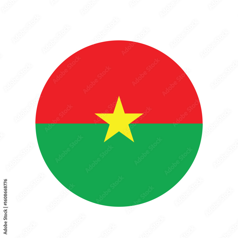 burkina faso flag button burkina faso flag button