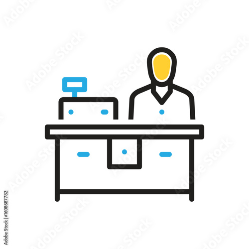 Multi color icon for counter