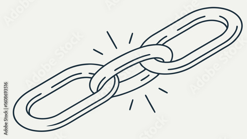 vector illustration of an electric cable