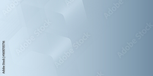 White abstract background with dynamic wavy hexagon texture. suitable for wallpaper art simple design