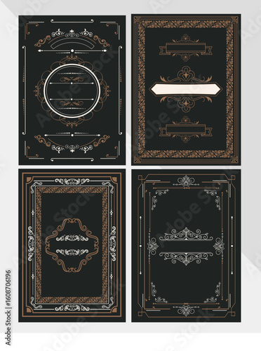 Vintage frame Vintage frame Elegant Vintage Frame Design Template Ornamental Border Art This elegant vintage frame template features intricate ornamental borders with a luxurious and classic 