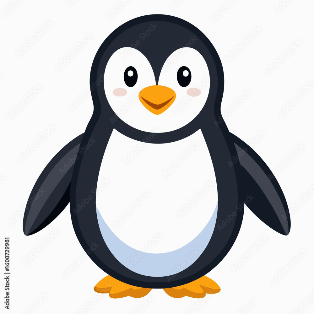 Obraz premium penguin on the snow