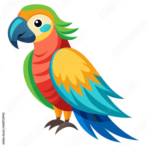 parrot on a branch