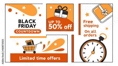 Black friday countdown up to 50 off free shipping on all orders and limited time offers for shoppers
