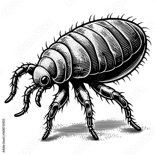 Flea Icon SVG | Tiny Jumping Pest Design
