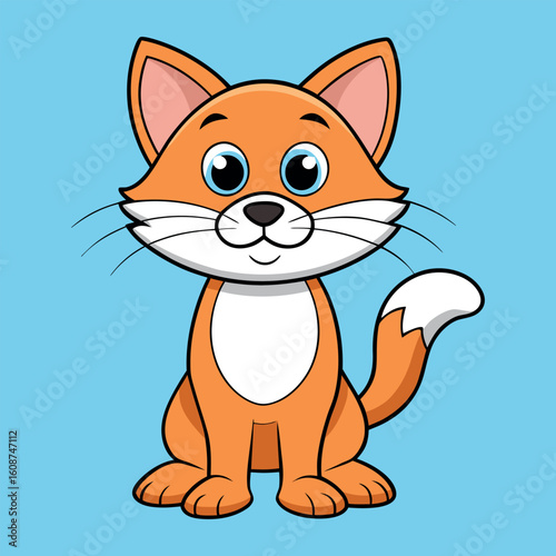Cat vector icon. Cat silhouette symbol. House animals symbol logo illustration. vector graphics