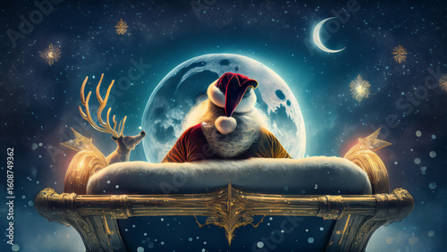 月夜とサンタクロース