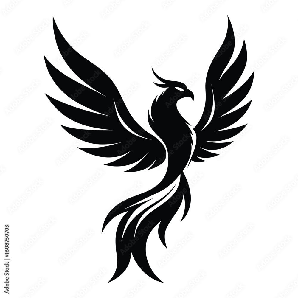 Obraz premium vector illustration of a bird