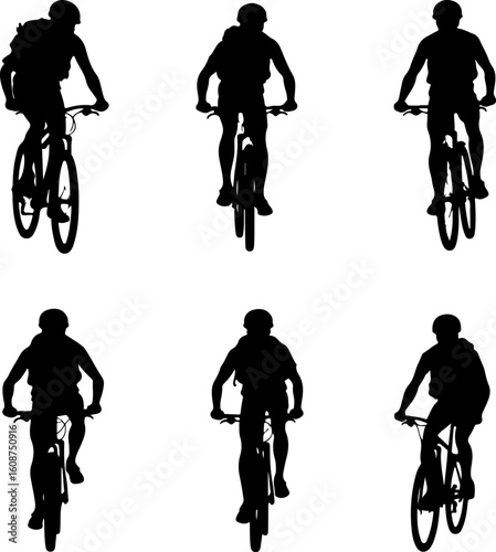 Mountain Bike Adventure vector bundle   outdoor sports