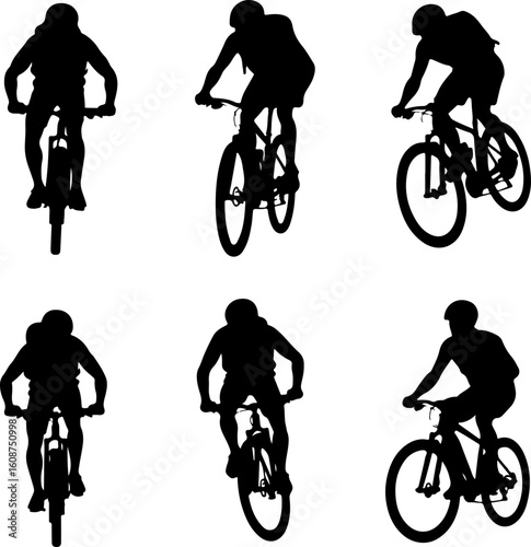 Mountain Bike Adventure vector bundle   outdoor sports