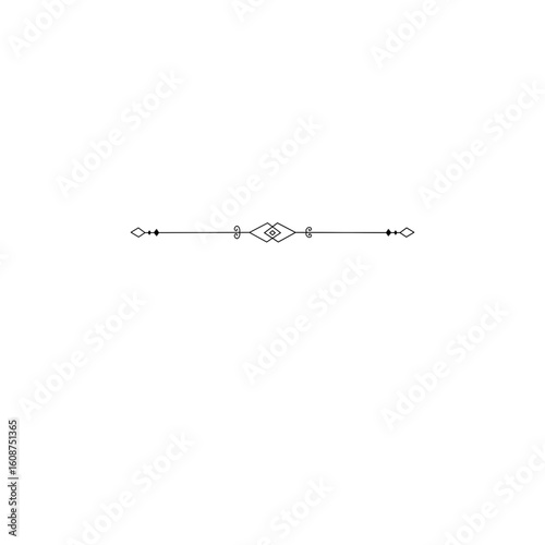 
Classic decorative line set. vector