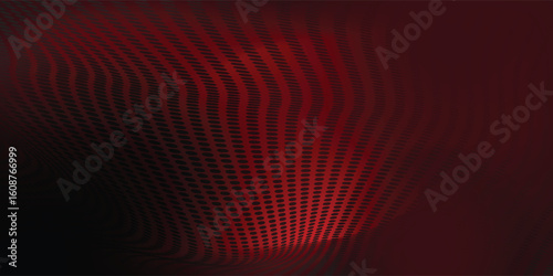 Grunge halftone gradient background. Faded grit noise texture. red and black sand wallpaper. Retro pixel background. Anime or manga style comic overlay. Vector graphic design textured template.