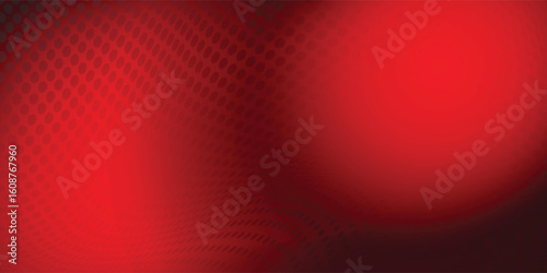 Grunge halftone gradient background. Faded grit noise texture. red and black sand wallpaper. Retro pixel background. Anime or manga style comic overlay. Vector graphic design textured template.
