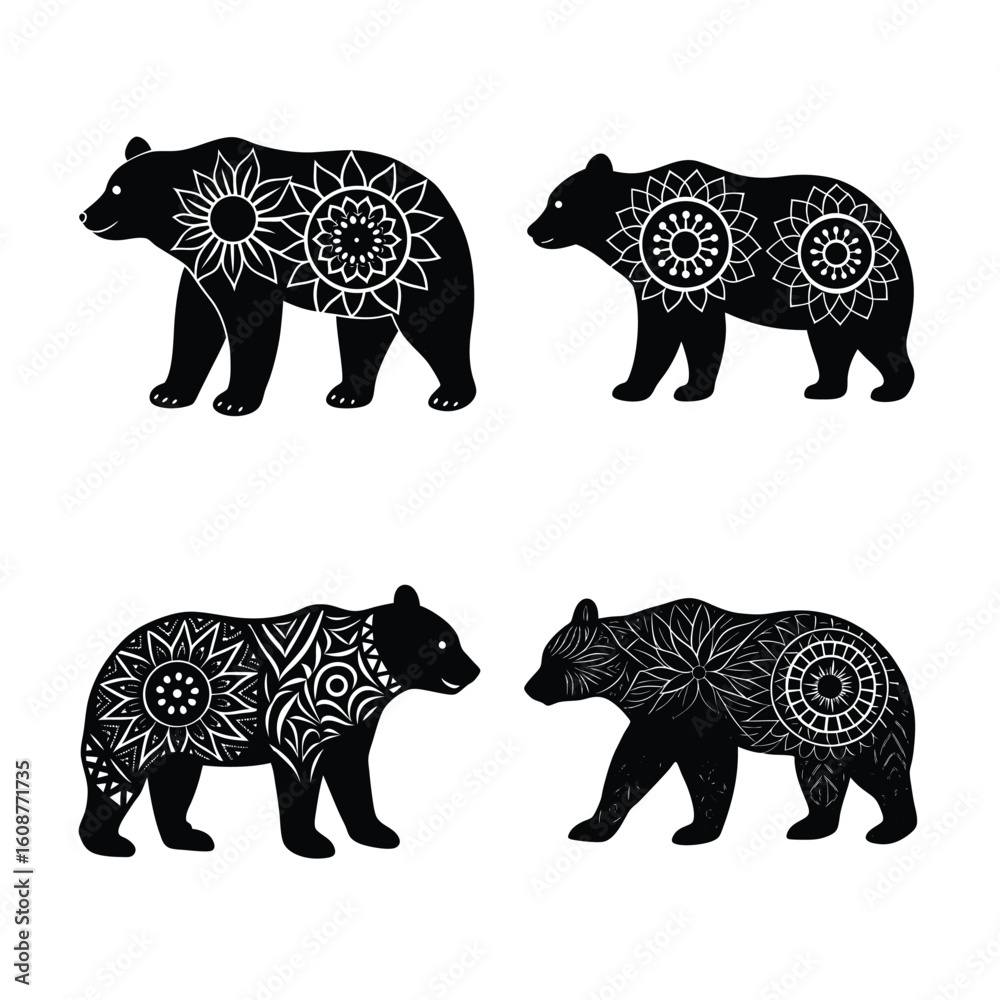 Fototapeta premium Most Beautiful Animal Mandala