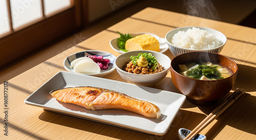 ヘルシーな和朝食