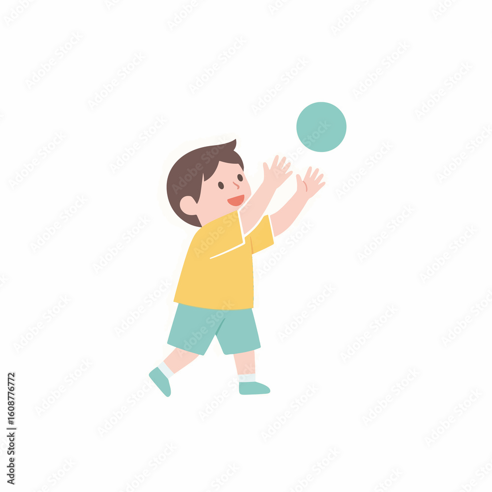 boy playing with ball boy playing with ball