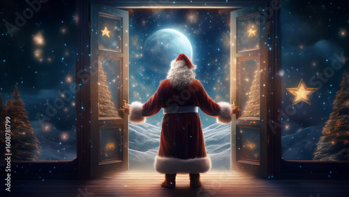 月夜とサンタクロース