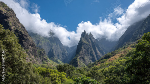 capture serene beauty of hawaiis lush landscapes showcasing vibrant flora and fauna