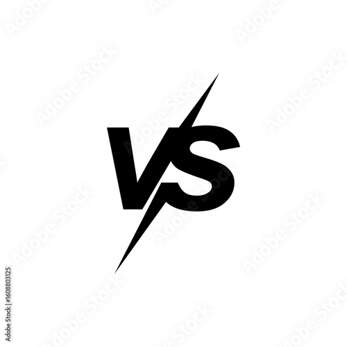 initial logo vs battle black