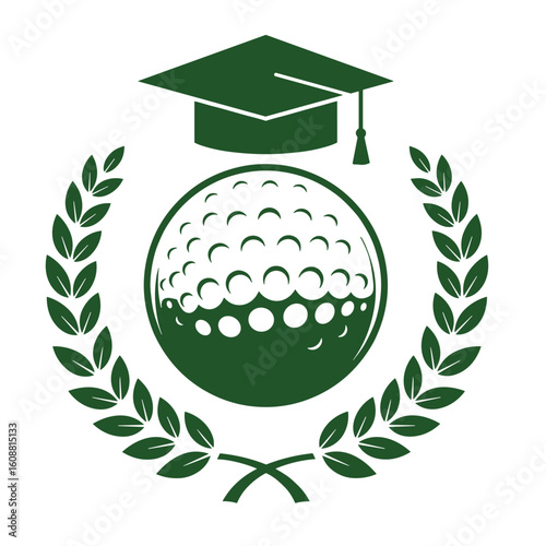 Golf Care Icon Logo Design Element