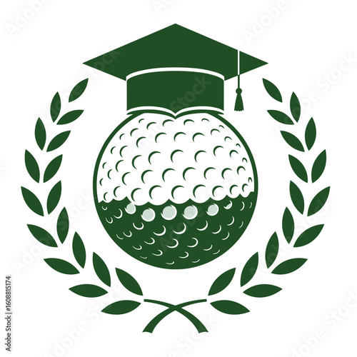 Golf Care Icon Logo Design Element
