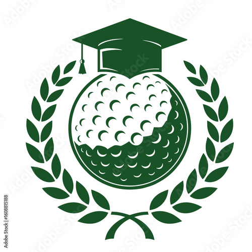 Golf Care Icon Logo Design Element