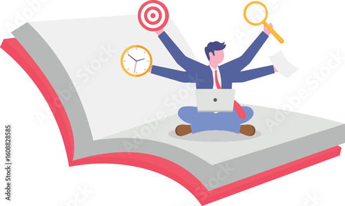 Overemployment and struggle about busy time schedule.
