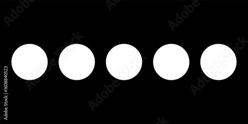 Polka Dots Seamless Pattern Black and White. eps 10