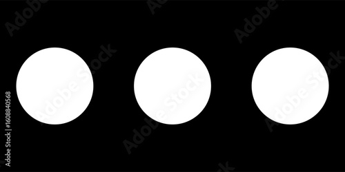 Polka Dots Seamless Pattern Black and White. eps 10