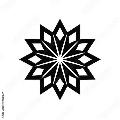 snowflake vector illustration