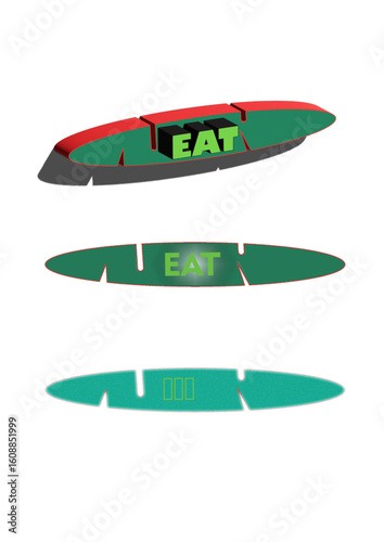 EAT LOGO BOARD