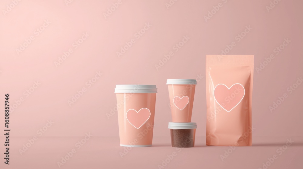 © Thanarat - Small Batch Valentine's Day Packaging Mockup for Confectionery or Gifts © Thanarat - Small Batch Valentine's Day Packaging Mockup for Confectionery or Gifts