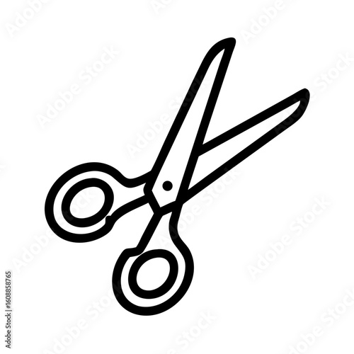 Scissors Icon for Creativity and Crafting Topics