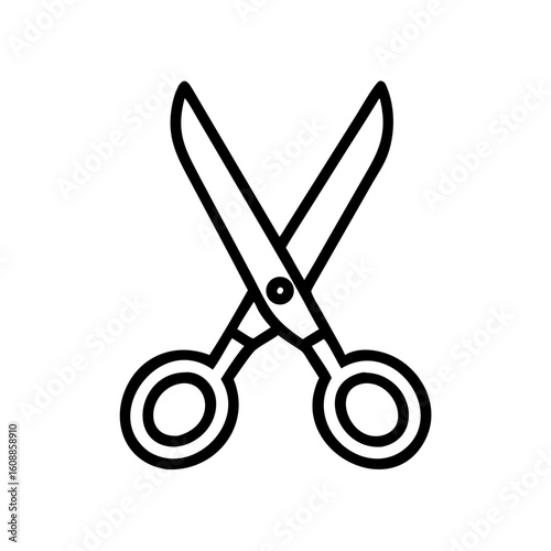 Scissors Icon for Creativity and Crafting Topics