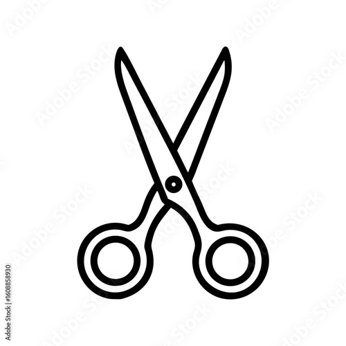 Scissors Icon for Creativity and Crafting Topics