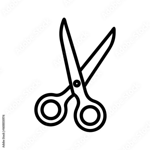 Scissors Icon for Creativity and Crafting Topics